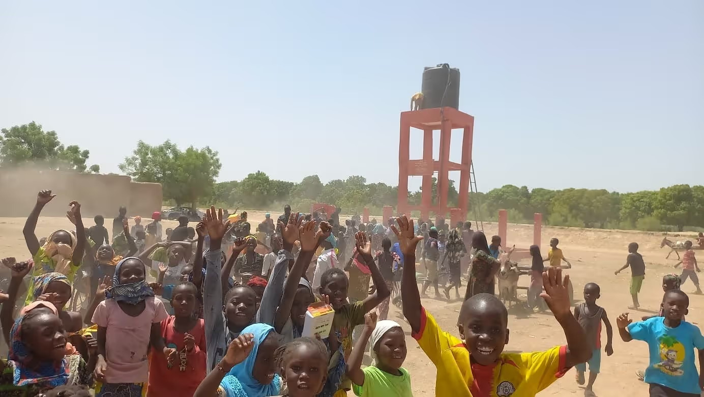 Inauguration d’un château d’eau réalisé par LIFE au Mali en 2023